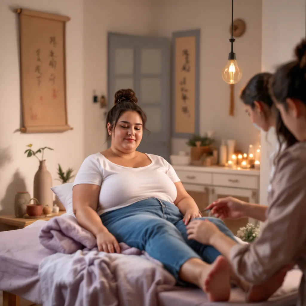 Acupunctuurbehandeling voor gewichtsverlies